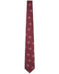 Giorgio Armani - Jacquard Silk Tie - Lyst