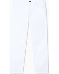 Giorgio Armani - Regular-Fit, Five-Pocket Trousers - Lyst