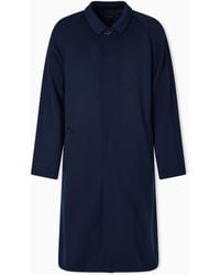 Giorgio Armani - Cashmere Double Jersey Coat - Lyst