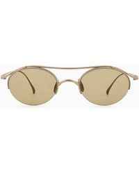Giorgio Armani - Oval Sunglasses - Lyst