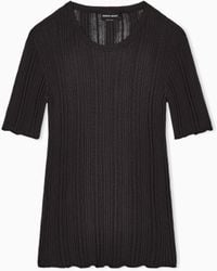 Giorgio Armani - Knitted Tops - Lyst