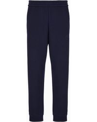 Giorgio Armani - Jogginghose Aus Baumwolle Und Kaschmir - Lyst