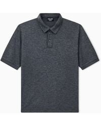 Giorgio Armani - Polo Shirt Cashmere Pure Interlock - Lyst