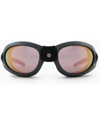 Giorgio Armani - Ovale Sonnenbrille - Lyst