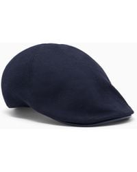 Giorgio Armani - Wool-Blend Flat Cap - Lyst