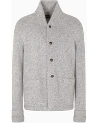 Giorgio Armani - Giacca Cardigan - Lyst