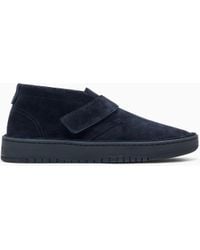 Giorgio Armani - Suede Chukka Boots - Lyst