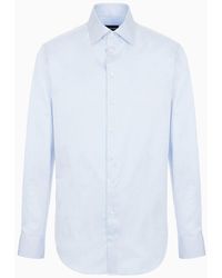 Giorgio Armani - Regular-fit Classic Cotton Shirt - Lyst