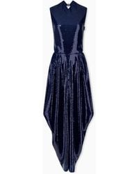 Giorgio Armani - Dress Sleeveless Sequin Gown - Lyst