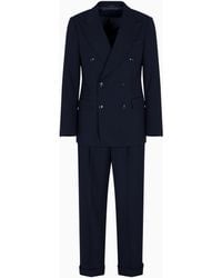 Giorgio Armani - Royal Line Double-Breasted Suit - Lyst
