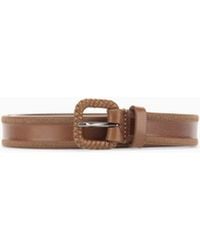 Giorgio Armani - Tongue Belt - Lyst