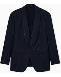 Giorgio Armani - Soho Line Single-Breasted Tuxedo Jacket - Lyst