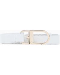 Giorgio Armani - Pebbled Leather Belt - Lyst