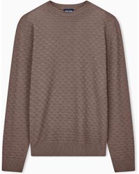 Giorgio Armani - Sweater With Regular Fit - Lyst