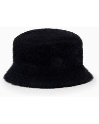 Giorgio Armani - Faux-fur Fabric Cloche Hat - Lyst
