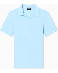 Giorgio Armani - Stretch Polo - Lyst