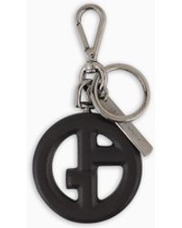Giorgio Armani - Tassel Keychain With Perforated Circular Detail - Lyst