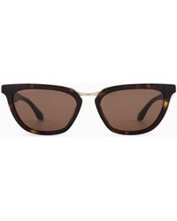 Giorgio Armani - Butterfly-Shaped Sunglasses - Lyst