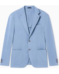 Giorgio Armani - Upton Single-Breasted Blazer - Lyst
