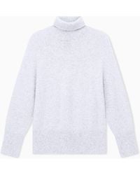 Giorgio Armani - Oversized Turtleneck Sweater - Lyst