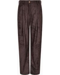 Giorgio Armani - Single-Pleat Trousers - Lyst