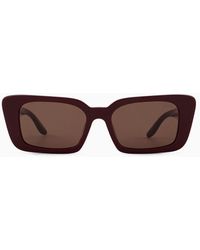 Giorgio Armani - Rectangular Sunglasses - Lyst