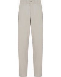 Giorgio Armani - Pantaloni A Una Pince - Lyst
