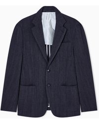 Giorgio Armani - Upton Line Single-Breasted Jacket - Lyst