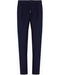 Giorgio Armani - Vicuña Pantaloni A Una Pince - Lyst