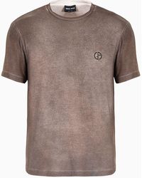 Giorgio Armani - Modal Blend Jersey Crew-neck T-shirt - Lyst