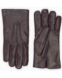 Giorgio Armani - Nappa-Leather Gloves - Lyst