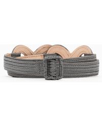 Giorgio Armani - Sautage Covered Leather Belt - Lyst