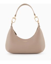 Giorgio Armani - Medium La Prima Nappa-Leather Hobo Bag - Lyst