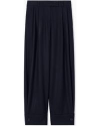 Giorgio Armani - For Alanui Pure Virgin Wool Trousers With Pleats - Lyst