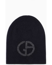 Giorgio Armani - Beanie - Lyst
