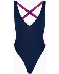 Giorgio Armani - One-piece Swimsuit - Lyst