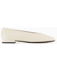 Giorgio Armani - X 10 Corso Como Calfskin Ballerinas - Lyst