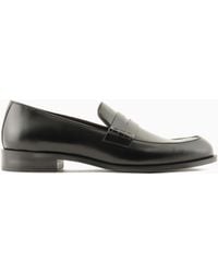 Giorgio Armani - Leather Loafers - Lyst