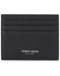 Giorgio Armani - Leather Card Holder - Lyst