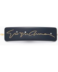 Giorgio Armani - Hair Clip With Signature Logo - Lyst