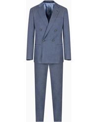 Giorgio Armani - Abito Linea Soho Doppiopetto - Lyst