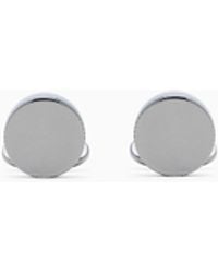 Giorgio Armani - Sterling Round Cufflinks - Lyst