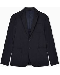 Giorgio Armani - Upton Line Single-Breasted Jacket - Lyst