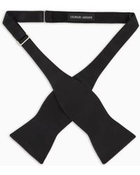 Giorgio Armani - Silk Self-Tie Bow Tie - Lyst