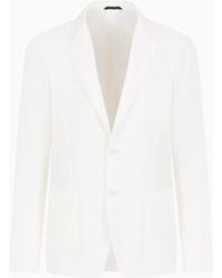 Giorgio Armani - Upton Line Single-Breasted Jacket - Lyst