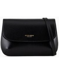 Giorgio Armani - Mini La Prima Bag In Palmellato Leather - Lyst