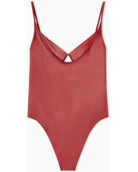 Giorgio Armani - Balconette One-Piece Swimsuit - Lyst