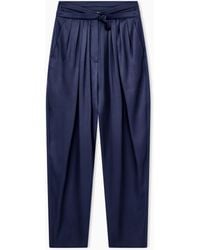 Giorgio Armani - Multi-Pleated Trousers - Lyst