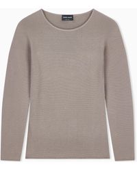Giorgio Armani - Long Sleeve Jumper - Lyst