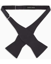 Giorgio Armani - Silk Self-Tie Bow Tie - Lyst